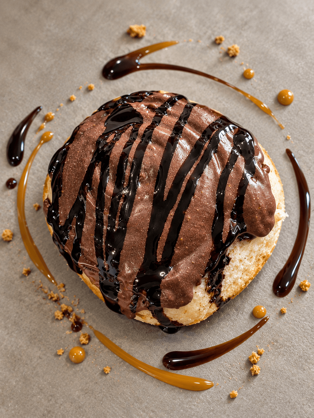 Chocolate cinnamon roll
